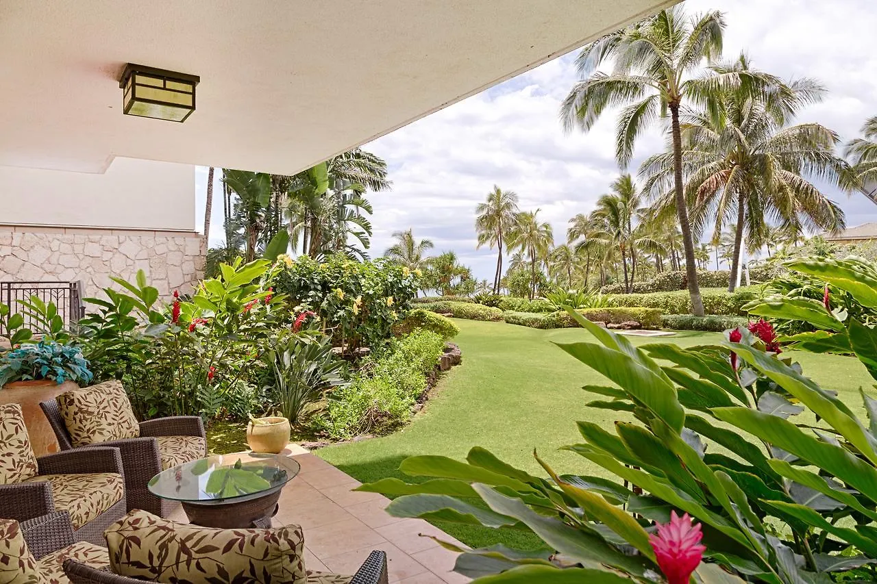 Popular Ground Floor With Extra Grassy Area - Beach Tower At Ko Olina Beach Villas Resort Kapolei