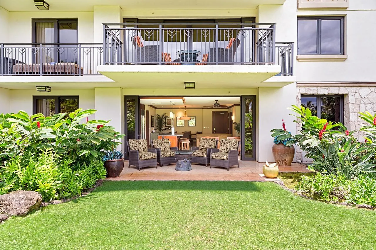 Popular Ground Floor With Extra Grassy Area - Beach Tower At Ko Olina Beach Villas Resort Kapolei